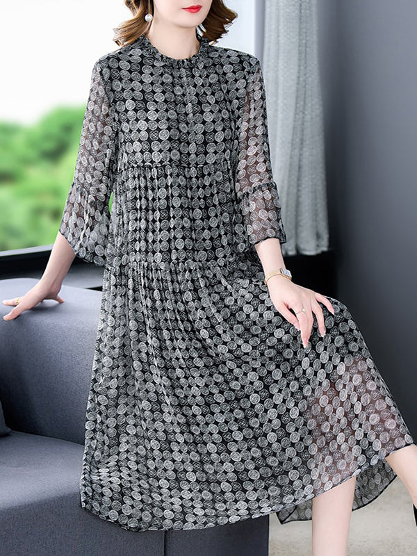 Loose fitting hot sale chiffon dresses