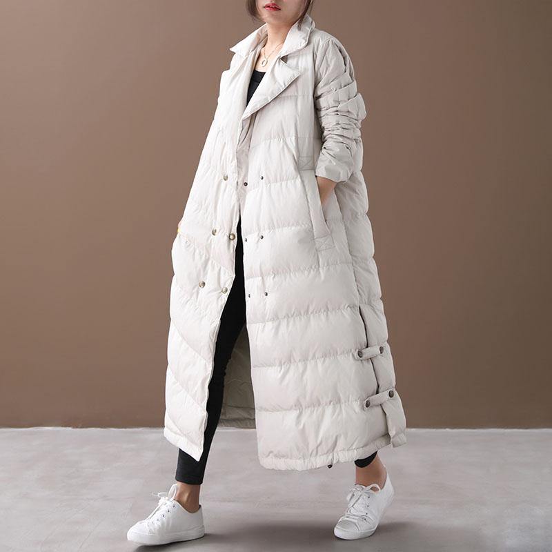 Warm White Down Jacket Woman Plus Size Clothing Parka Winter Coats