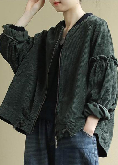 Corduroy Jackets Women Autumn Casual Coats New 2020  Comfortable Female Outerwear Coat