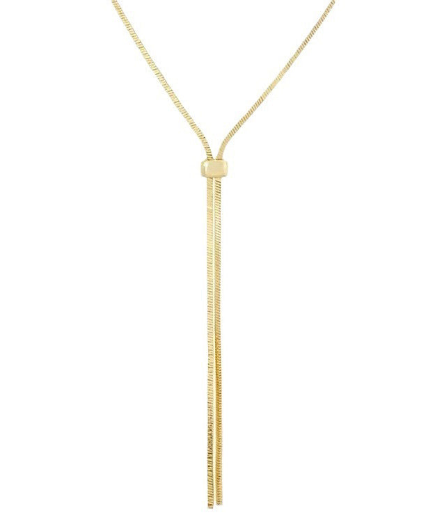 DIY Gold Stainless Steel Overgild Tassel Necklace