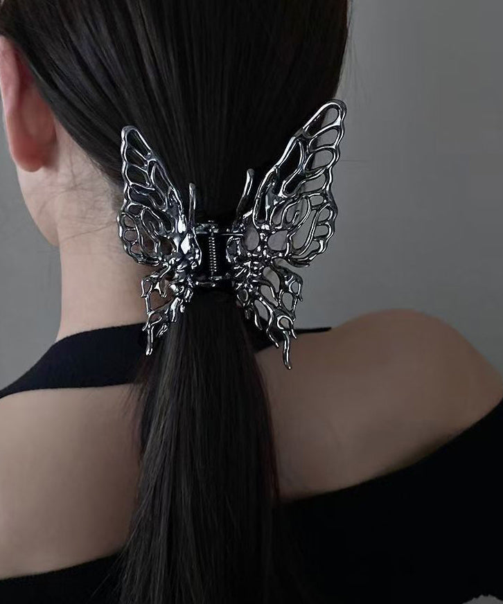 Luxury Hollow Out Metal Butterfly Hair Claw For Women Girls Geometric