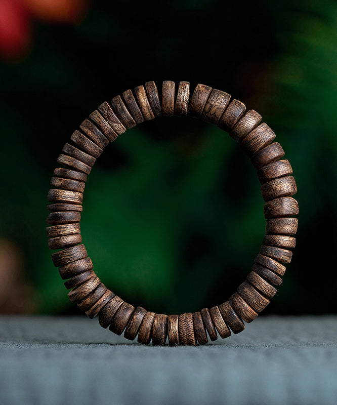 Vintage Handmade Brown Beading Bracelet