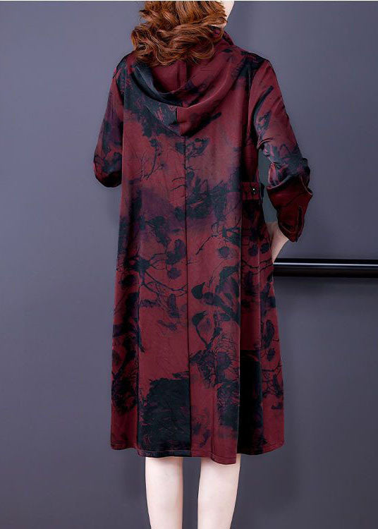 Fitted Mulberry Peter Pan Collar Print Silk Coat Outwear Long Sleeve