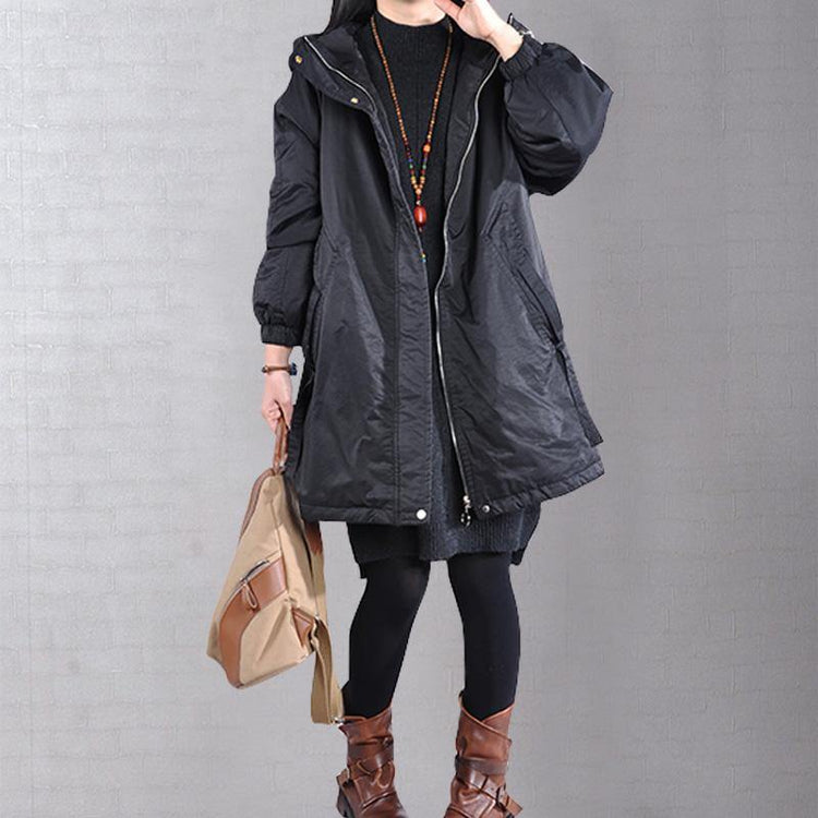 Black Winter Coats Plus Size